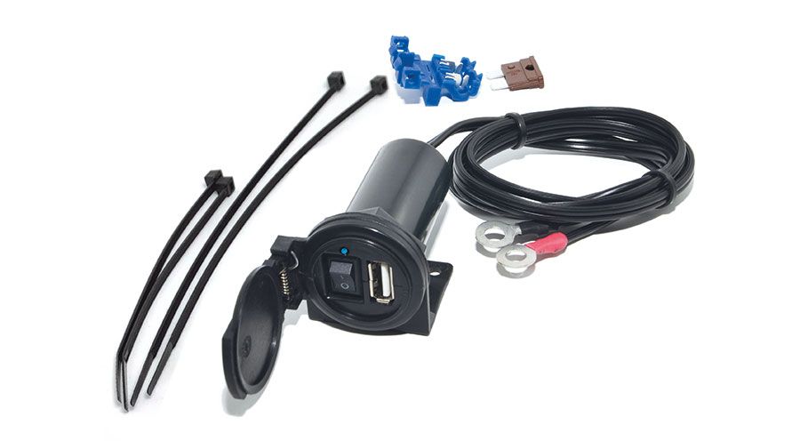 BMW R 1250 GS & R 1250 GS Adventure Socket USB con interruptor Encendido/Apagado