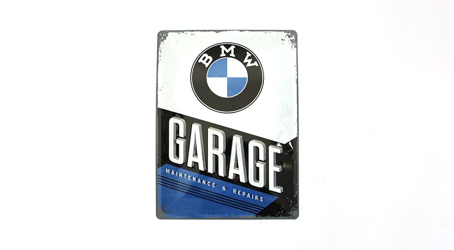 BMW F800S, F800ST & F800GT Letrero metálico BMW - Garage