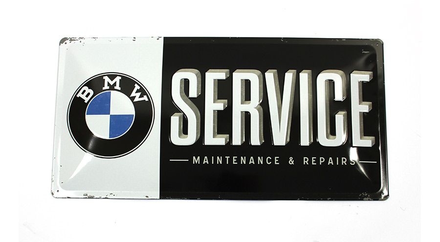 BMW R1200ST Letrero metálico BMW - Service