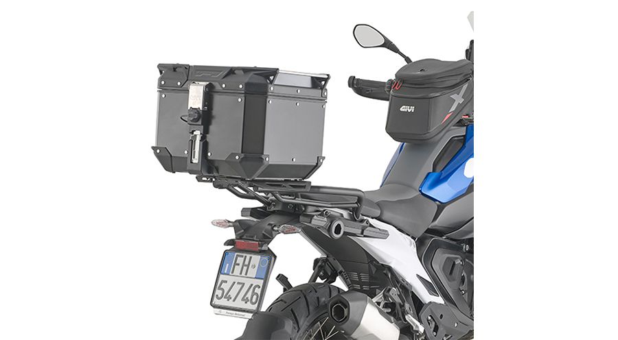 BMW R1300GS Soporte para topcase con asideros para el pasajero